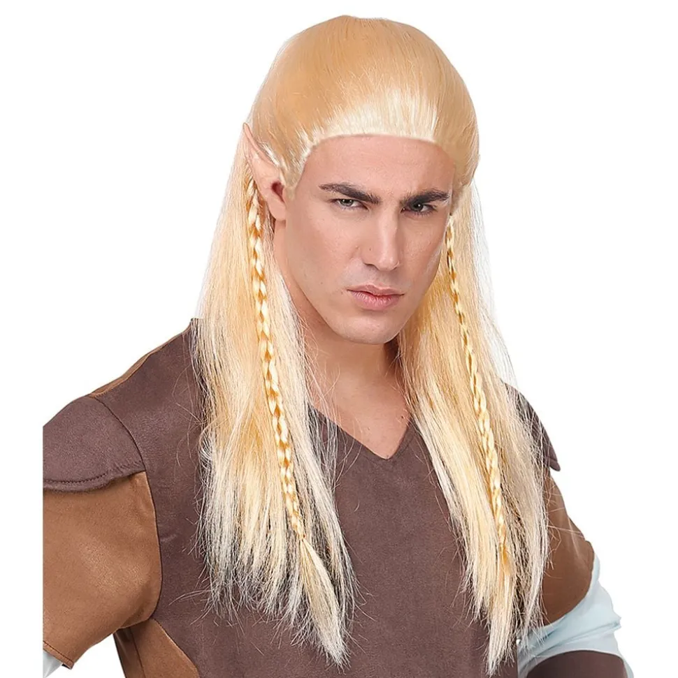 Alv Lang Blond Parykk
