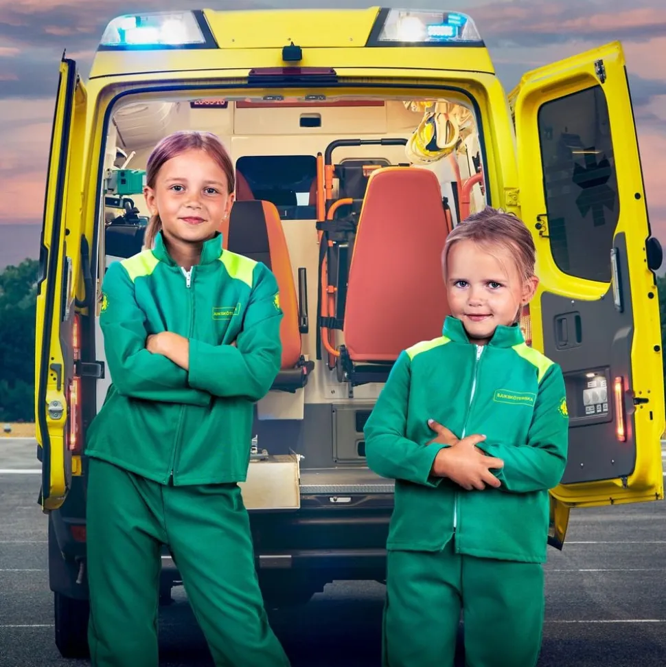 Ambulansesykepleier Barn Kostyme