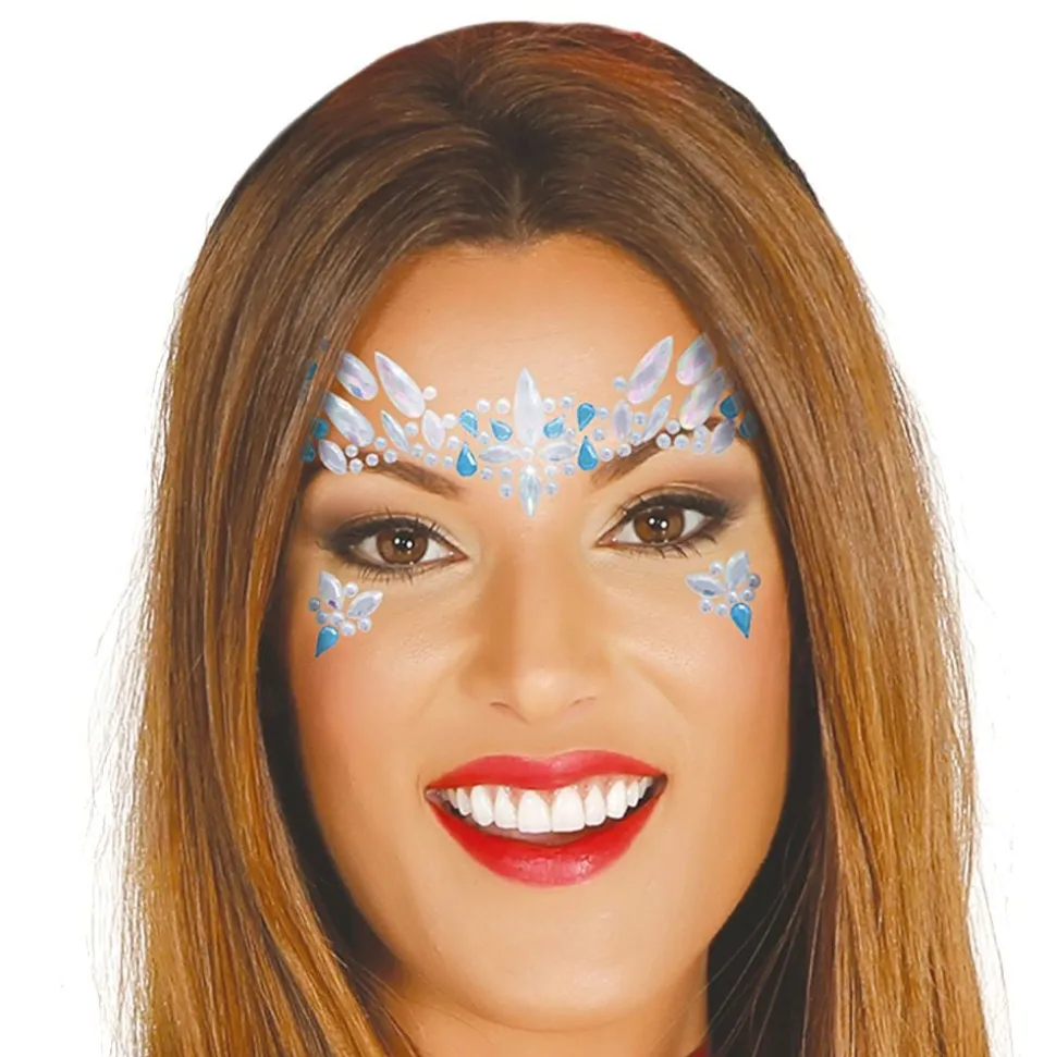 Ansiktssmykker Ice Blue