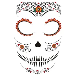 Ansiktstatoveringer Day of the Dead