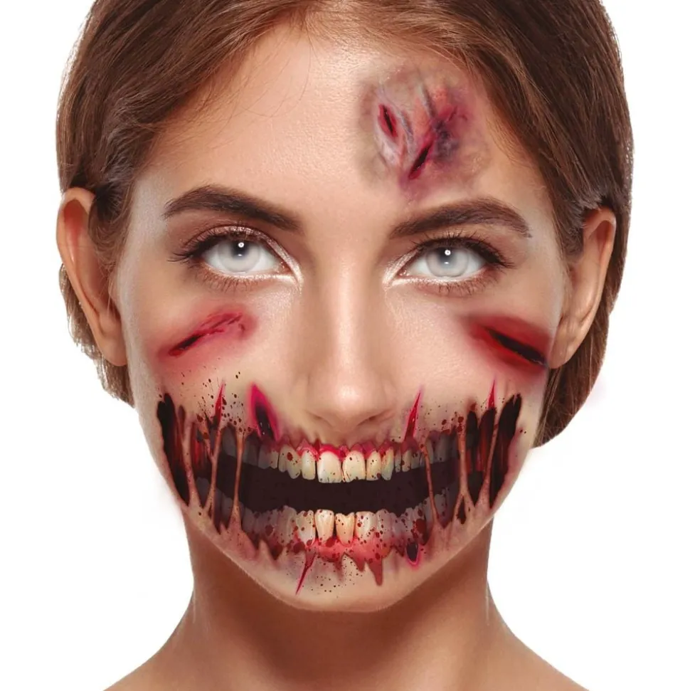 Ansiktstatoveringer Zombie