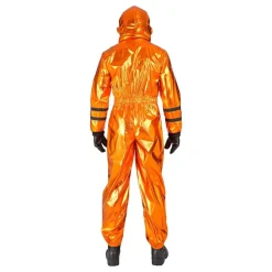Astronaut Orange Metallic Herre Kostyme