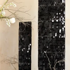 Backdrop Paljettpanel Svart
