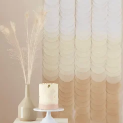 Backdrop Sirkler Beige Miks