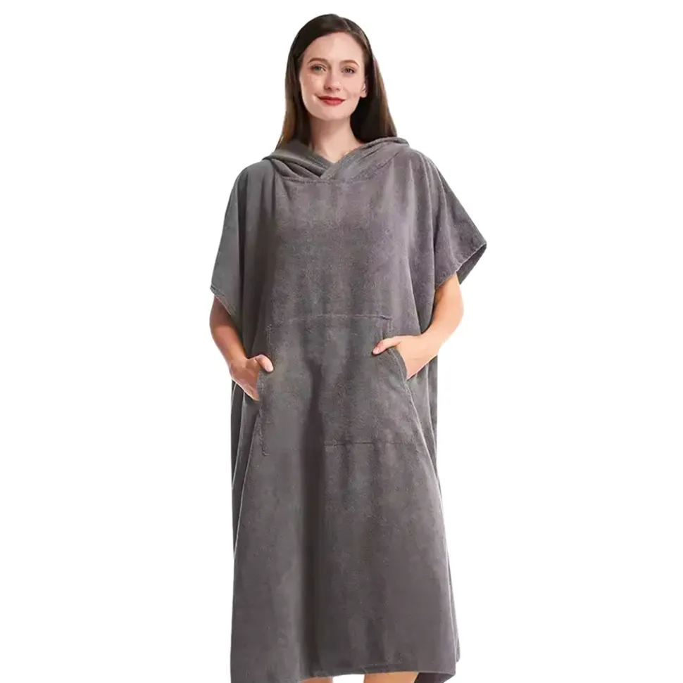 Badeponcho for voksne