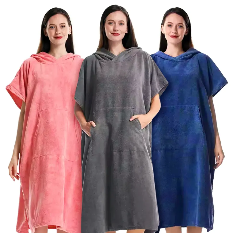 Badeponcho for voksne