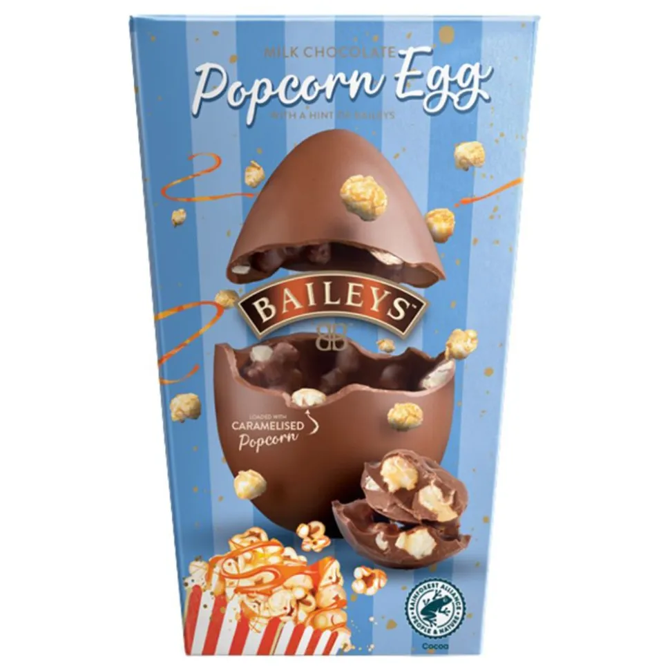 Baileys Popcorn Sjokoladeegg