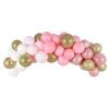 Ballongbue Rosa/Gull Sett