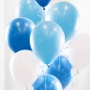 Ballongbukett Babyblå