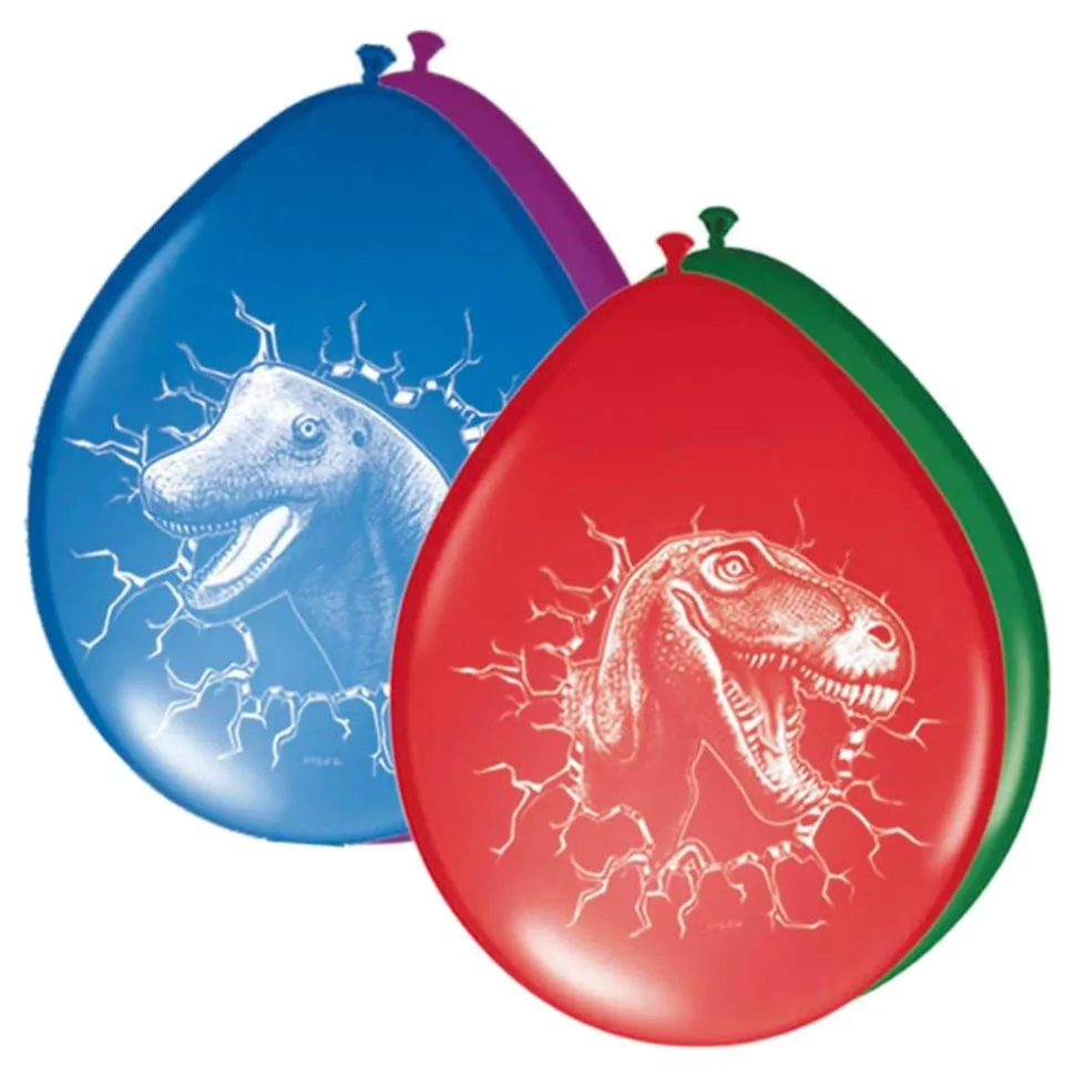 Ballonger Fargerike Dinosaurer