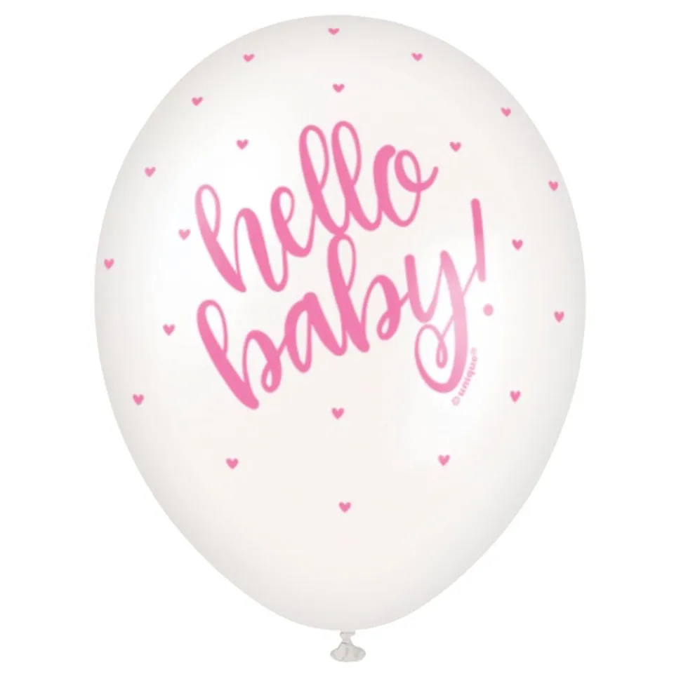 Ballonger Hello Baby Rosa