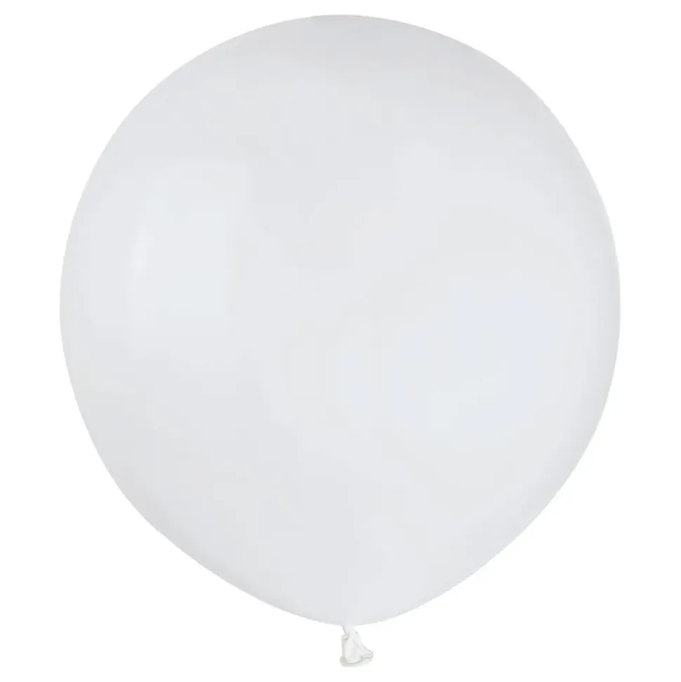 Ballonger Hvite Runde Store