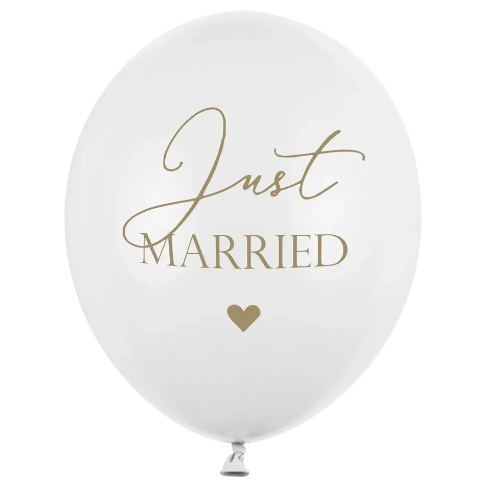 Ballonger Just Married Pure White