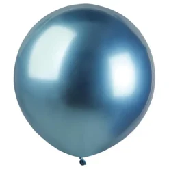 Ballonger Krom Blå Store