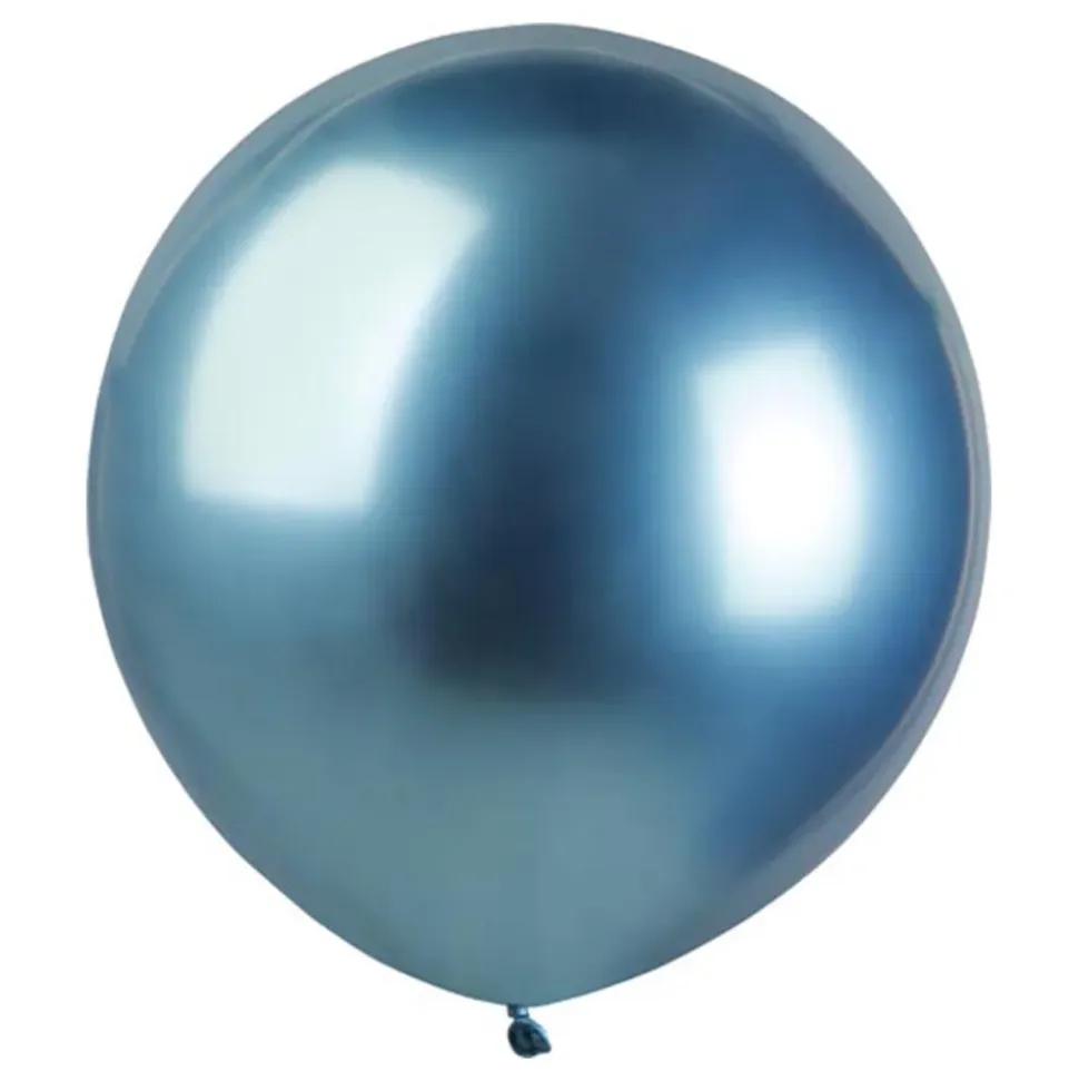 Ballonger Krom Blå Store