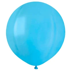 Ballonger Lyseblå Runde Store