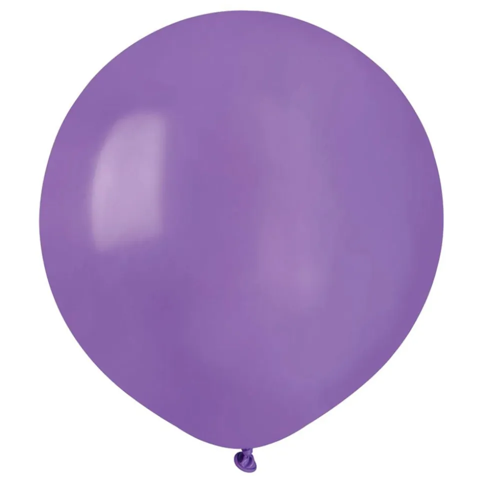 Ballonger Lyselilla Runde Store