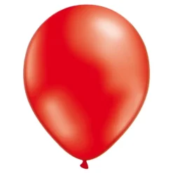 Ballonger Metallic Rød