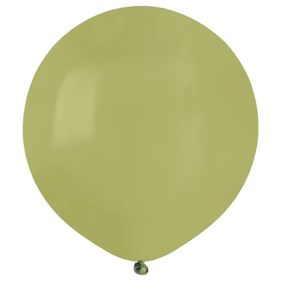 Ballonger Olivgrønn Runde Store