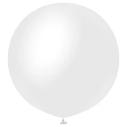 Ballonger Professional Gigantiske Opaque Satin Snow White