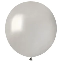 Ballonger Sølv Runde Store
