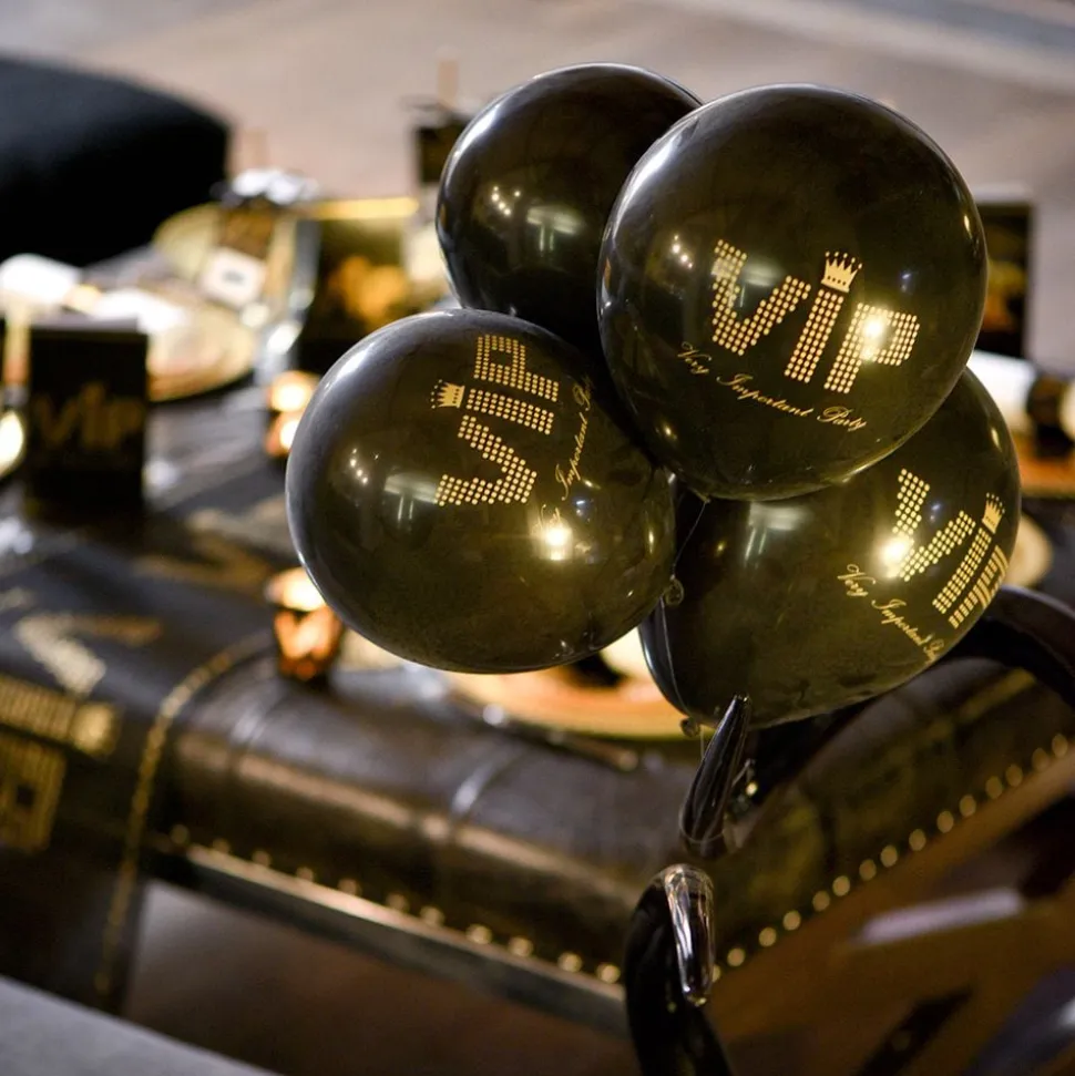 Ballonger VIP Svart/Gull
