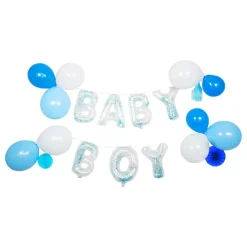 Ballonggirlander Baby Boy