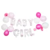Ballonggirlander Baby Girl