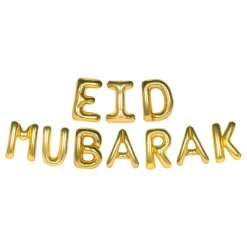 Ballonggirlander Eid Mubarak Gull