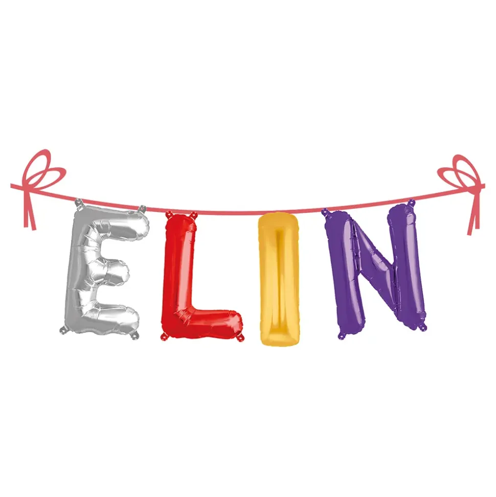 Ballonggirlander Folie Navn