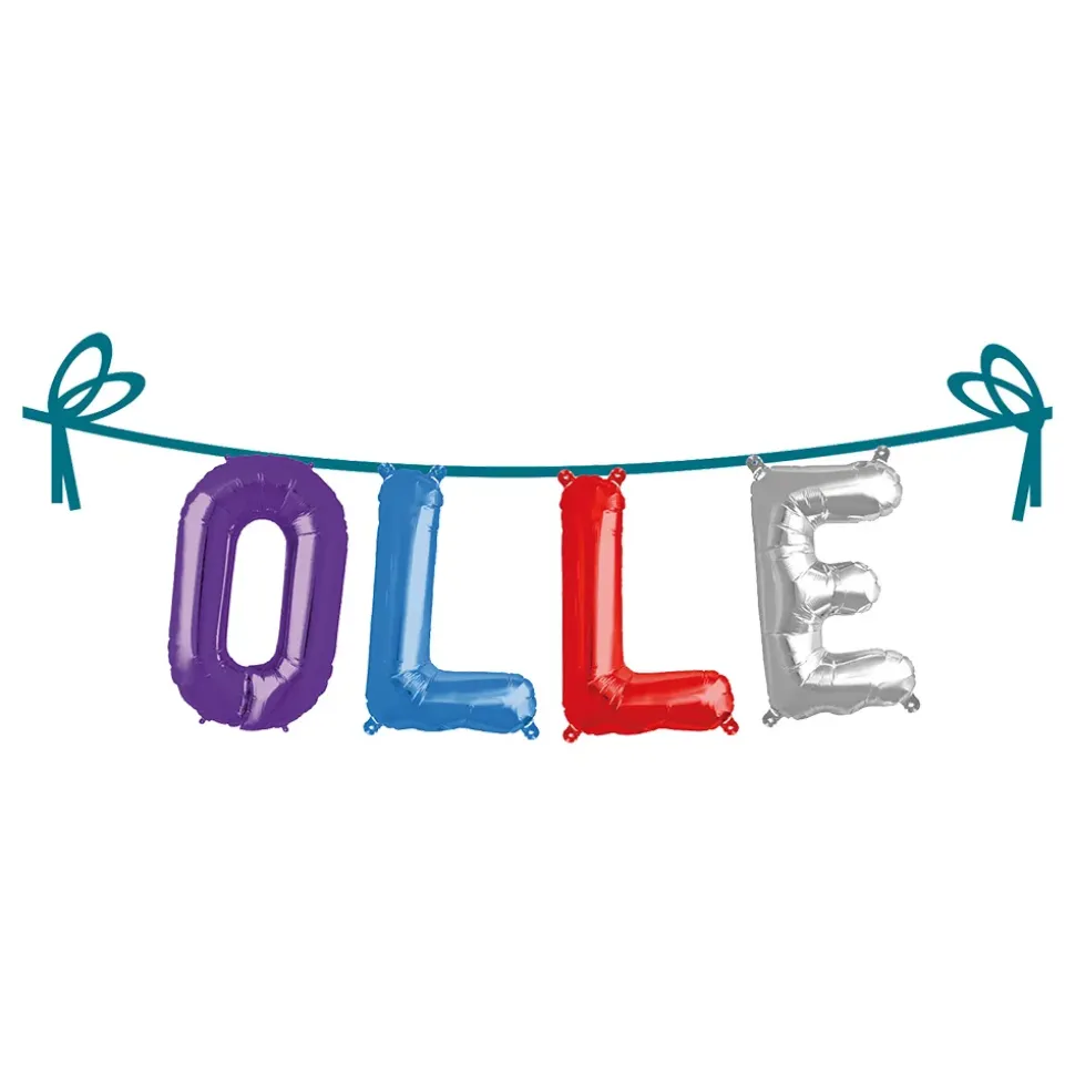 Ballonggirlander Folie Navn