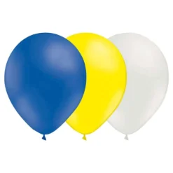 Ballongkombo Blå/Gul/Hvit