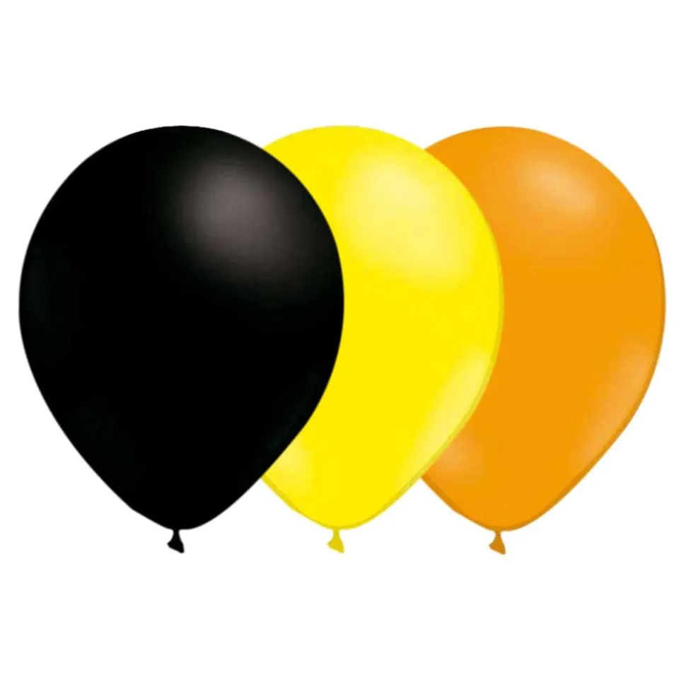 Ballongkombo Svart/Lysegul/Mandarin