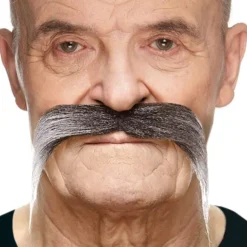 Banditt Bart Svart/Hvit