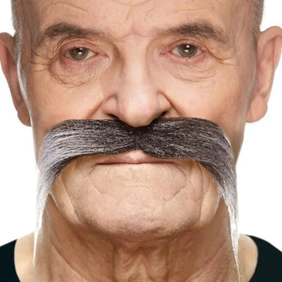 Banditt Bart Svart/Hvit