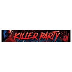 Banner i stoff Killer Party