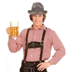Bayern Rødrutet Skjorte