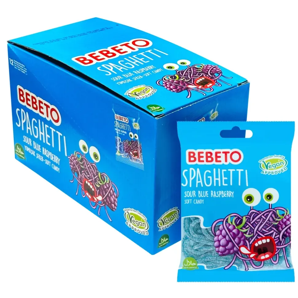 Bebeto Spaghetti Blue Raspberry Storpakning
