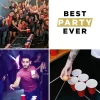 Beer Pong Bord Flip Cup