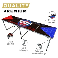 Beer Pong Bord Flip Cup
