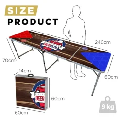 Beer Pong Bord Klassisk