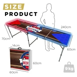 Beer Pong Bord LED