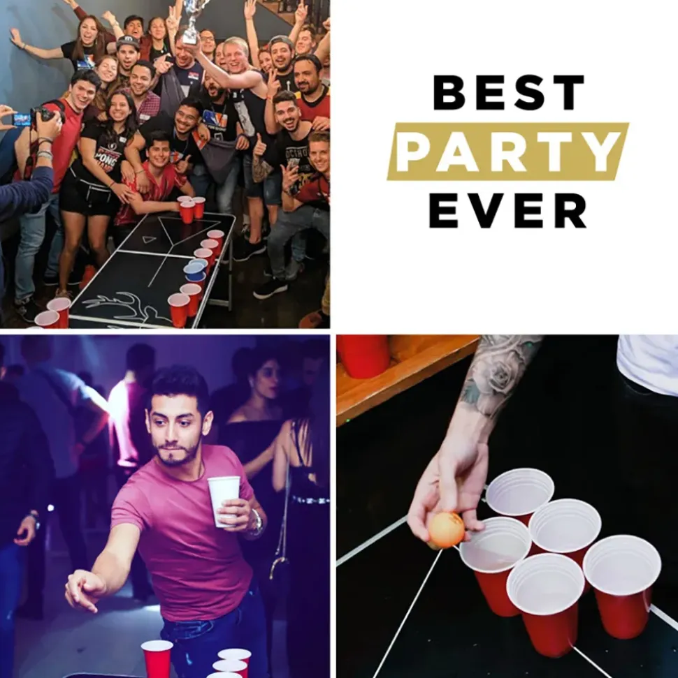 Beer Pong Bord LED