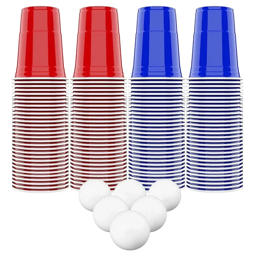 Beer Pong Kopper og Baller
