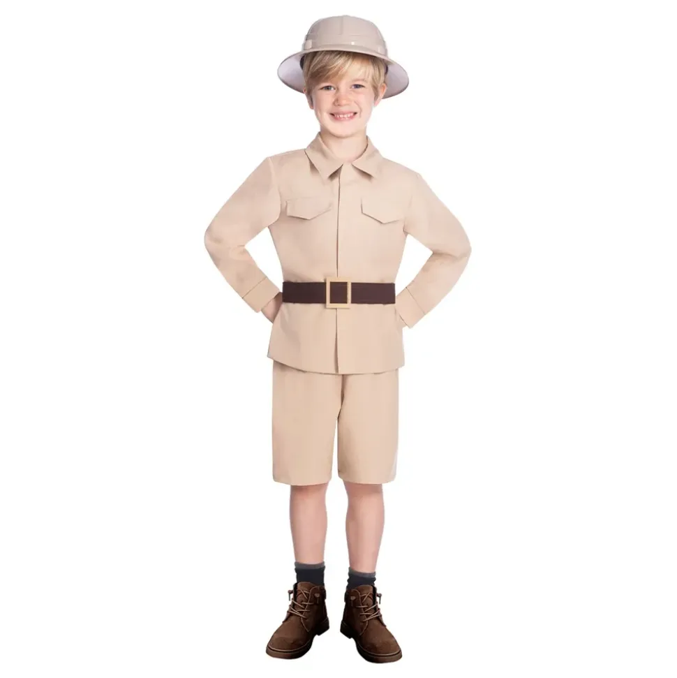 Beige Safari Barn Kostyme