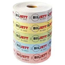 Billetter på rull