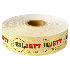 Billetter på rull