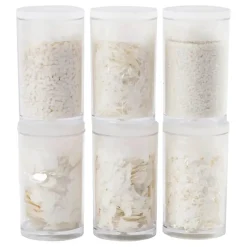 Bio-Glitter Blandet Hvit Sett