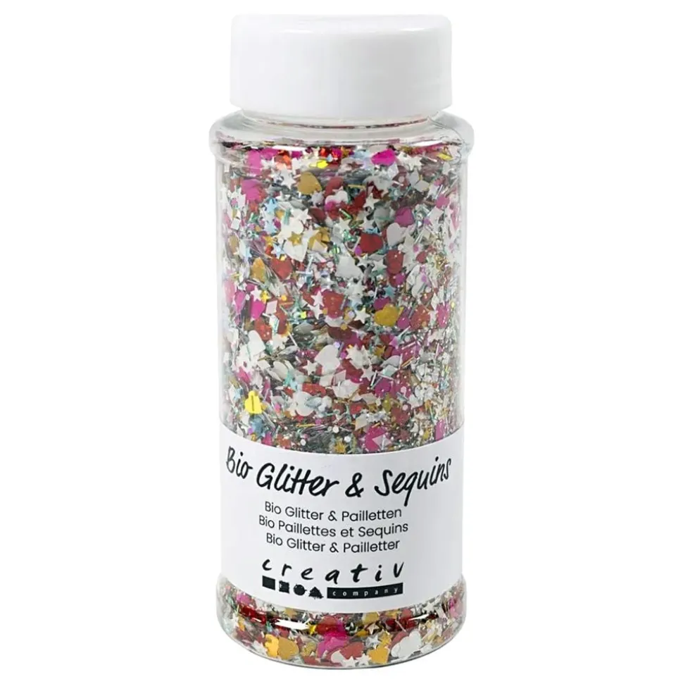 Bio-Glitter Mix Blandede Farger