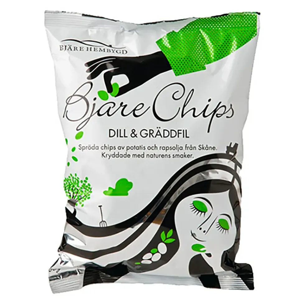 Bjäre Chips Dill & Gräddfil